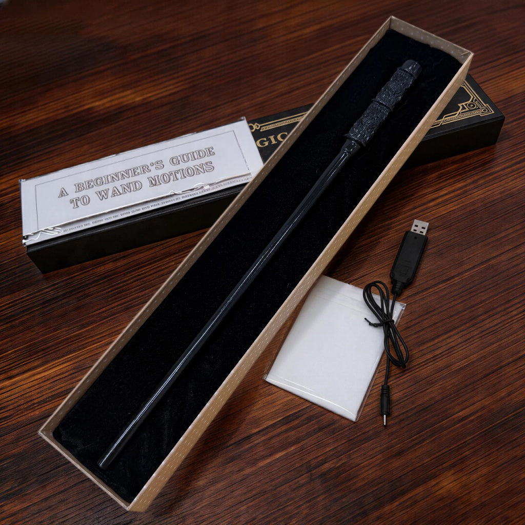 Magic wand that casts spells